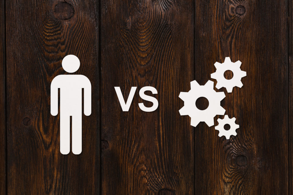 man and machine learning